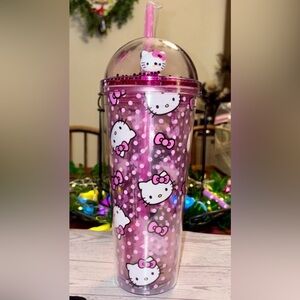 NWT Hello Kitty Pink Tumbler